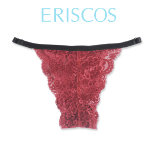 Quần lót dây ren hoa thương hiệu ERISCOS kiểu dáng lọt khe, sexy quyến rũ thumbnail