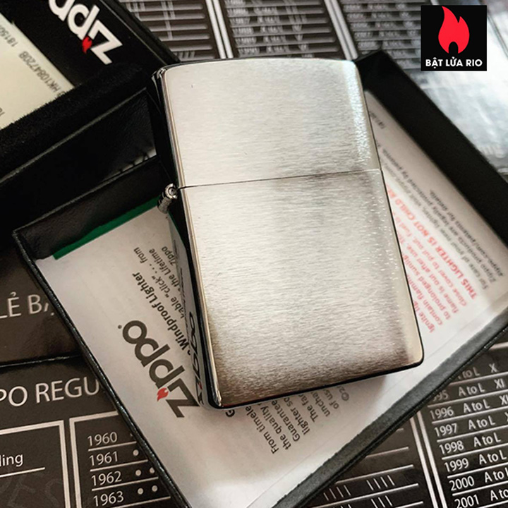 ZIPPO 200 - ZIPPO BRUSHED CHROME