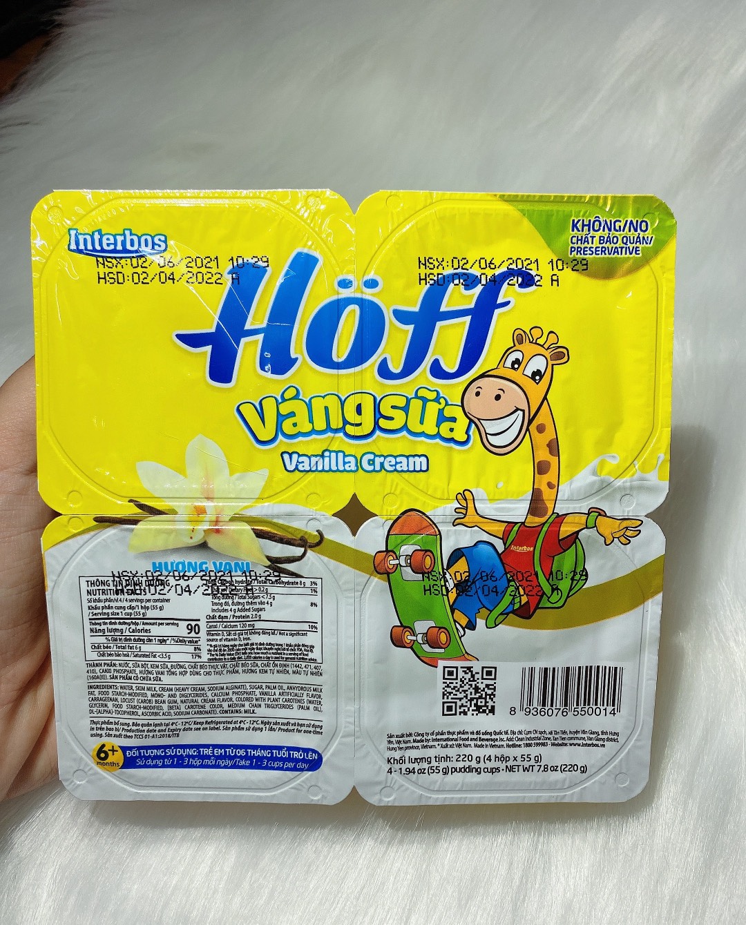 VÁNG SỮA HOFF