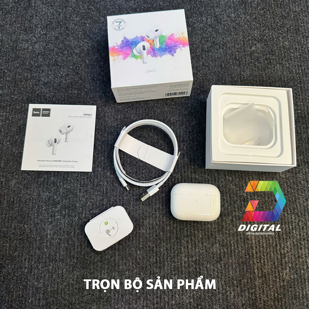 Tai Nghe Bluetooth True Wireless Hoco DMW3 Chính Hãng