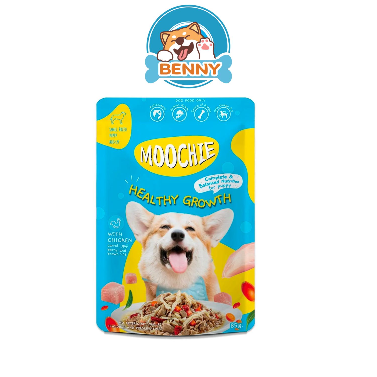 Pate Chó Moochie Dành Cho Mọi Lứa Tuổi 85G - Thái Lan