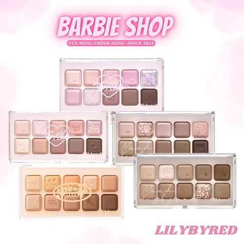 [NEW] Bảng phấn mắt 10 Ô Lilybyred Mood Keyboard (01 - 02 - 03 - 04 - 05)