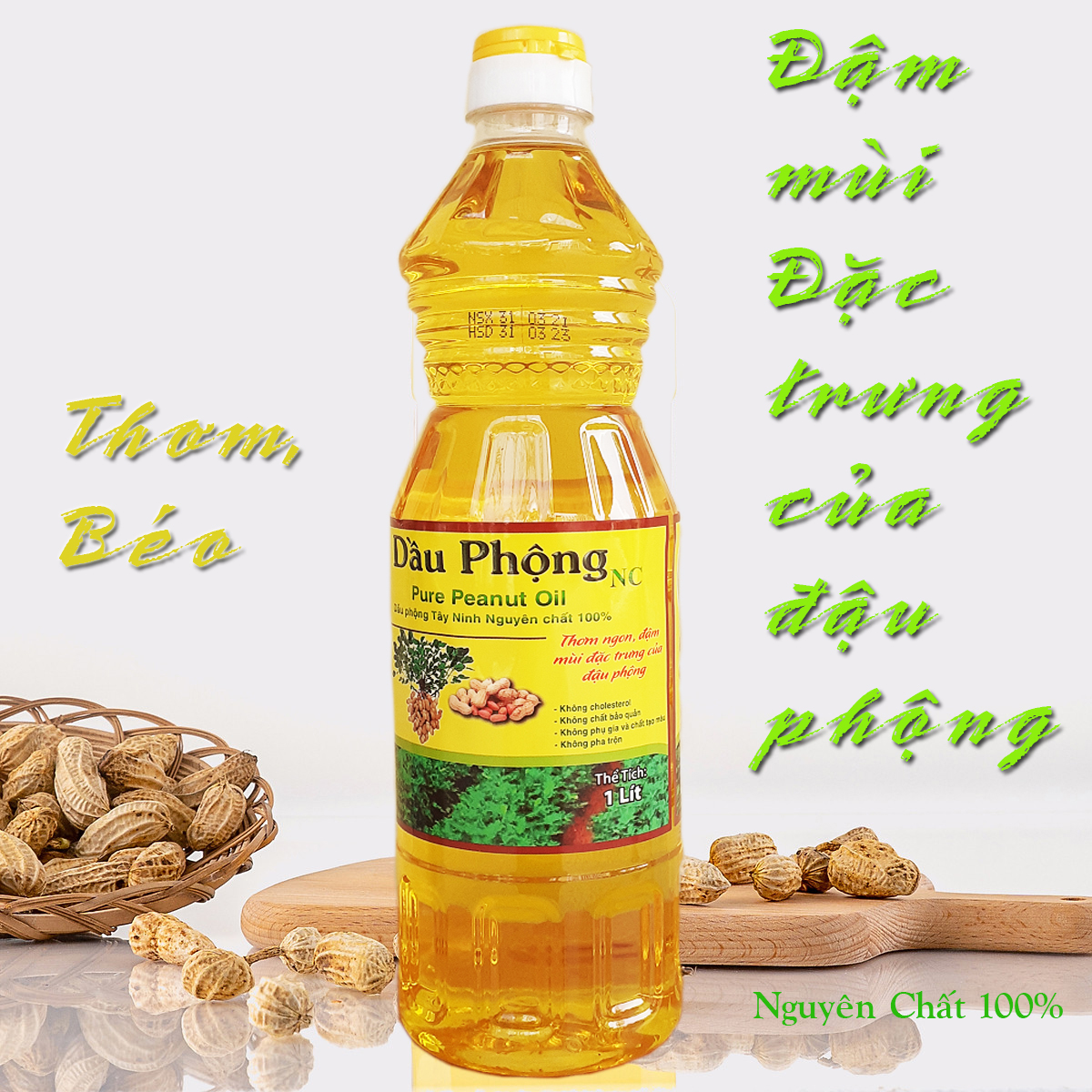 Dầu Phộng NC chai 1 lít