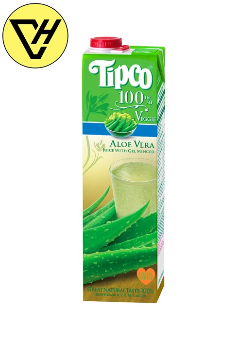 Nước Ép Nha Đam Và Nho Trắng Tipco (1 Lít)