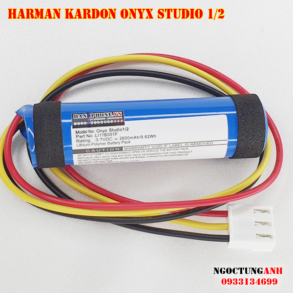 Pin cho loa bluetooth harman kardon onyx studio 1/2/3, li11b001f, sc-onyx studio 3 hàng chuẩn zin