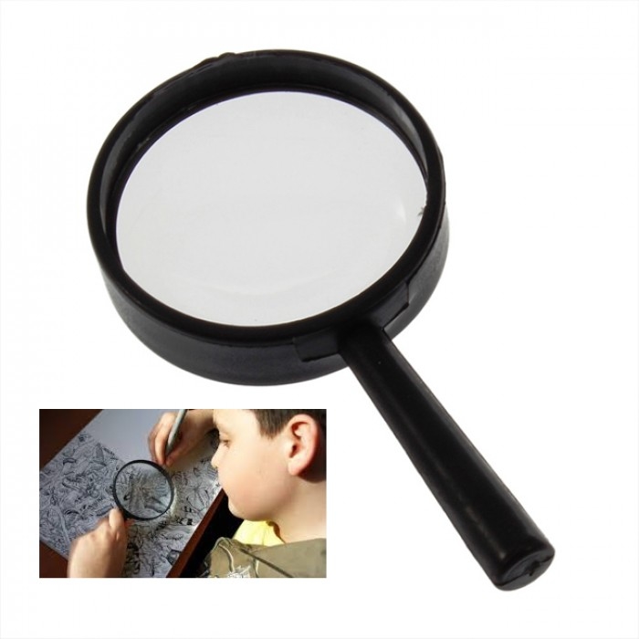 More Savings with Set of 2, Set of 3] Glass Magnifying Glass to Magnify Objects, Helping the Elderly Read Newspapers - Diameter 9cm - Domestic Japan