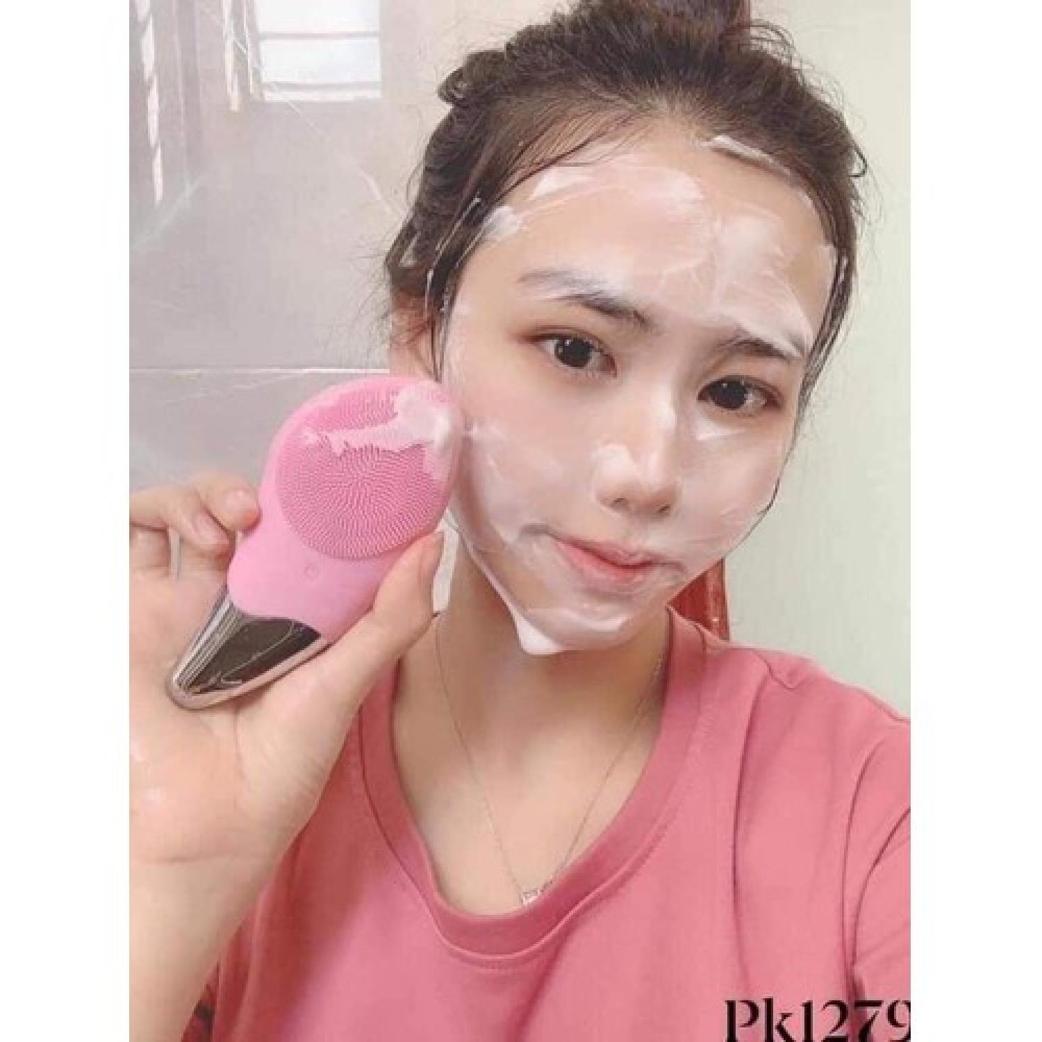 Máy Rửa Mặt Cầm Tay Nâng Cơ mɑssage Chăm Sóc Da Mặt