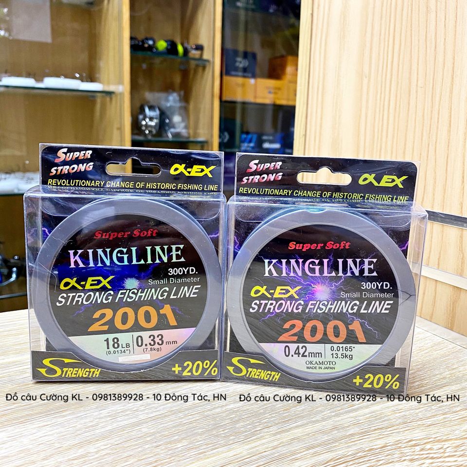 Cước câu cá tia chớp Kingline