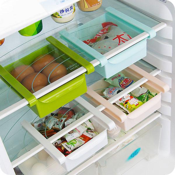 Combo 4 khay đựng thực phẩm tiết kiệm không gian tủ lạnh