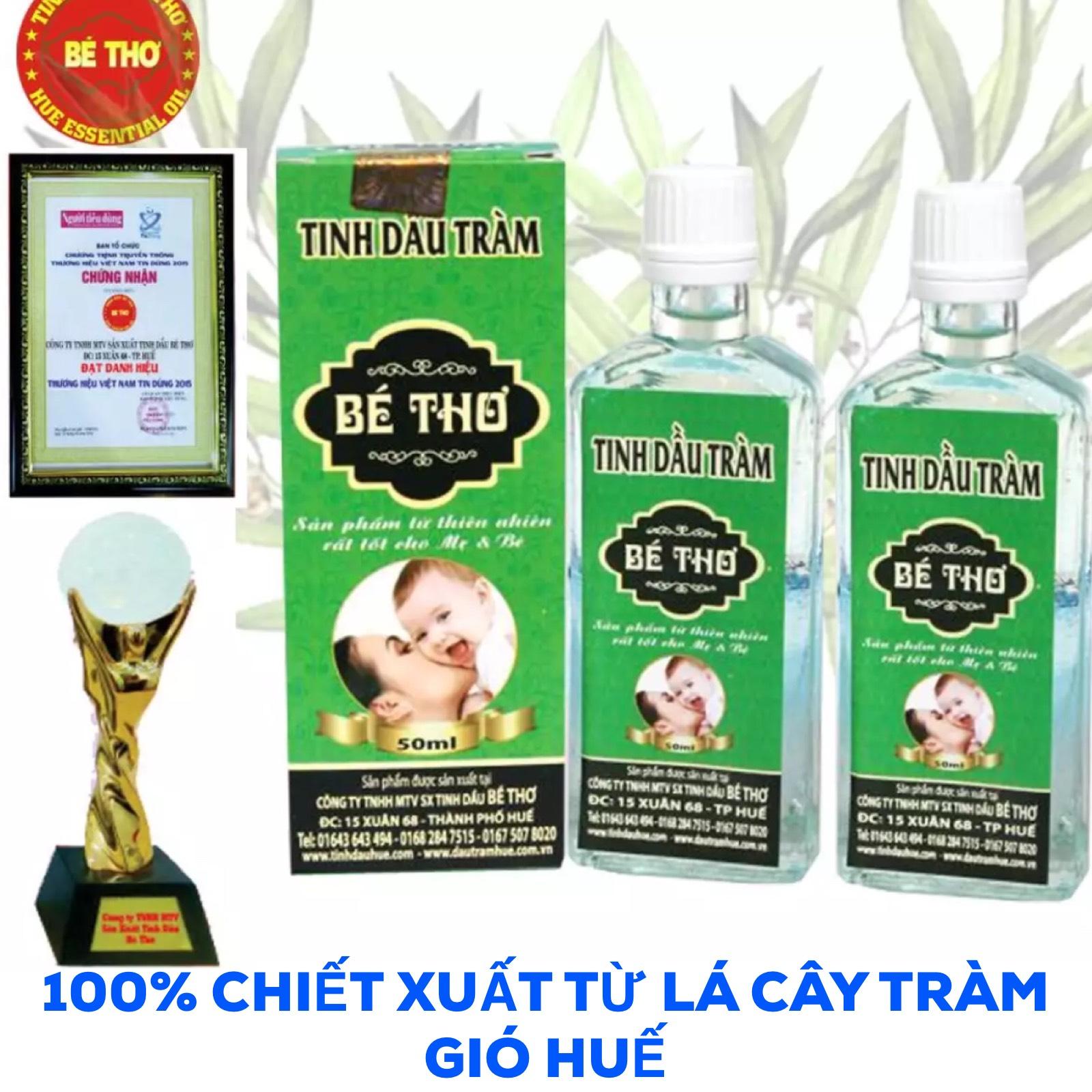 [HCM]TINH DẦU TRÀM HUẾ BÉ THƠ LOẠI 1 ( chống và trị muỗi đốt hiệu quả)  HÀNG CHẤT LƯỢNG