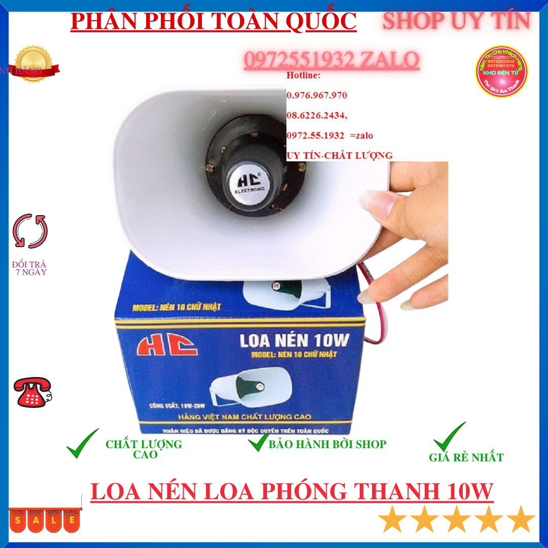 Loa pHóng thanh  10W -Loa bán hàng chất lượng