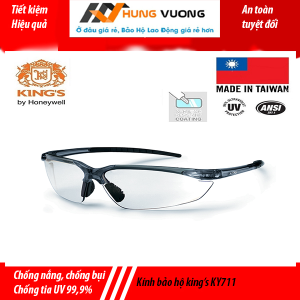 Kính bảo hộ chặn tia cực tím King's KY711
