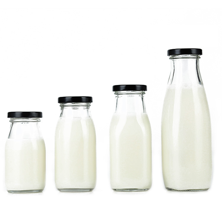 CHAI THỦY TINH ĐỰNG SỮA 300ML NẮP THIẾC