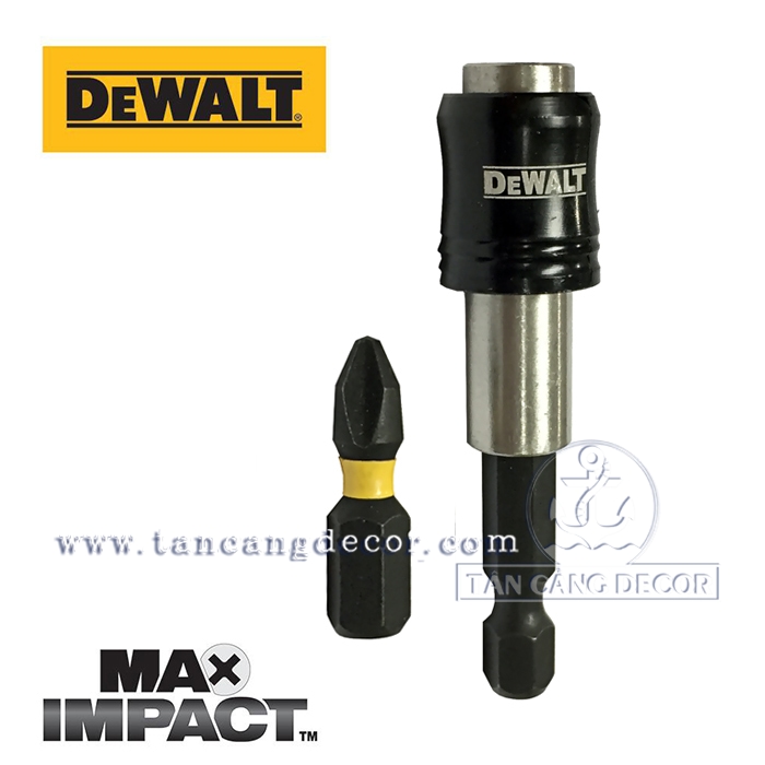 ComBo Đầu Nối Bắt Vít DeWalt – Mũi Bắt Vít PH2 25 mm