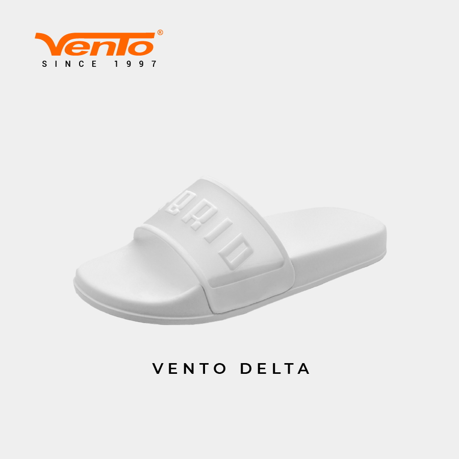 [VENTO CHÍNH HÃNG] [MẪU MỚI 2023] Dép SLIDE VENTO DELTA màu Đen cho Nam/Nữ [Full Size 36-44]