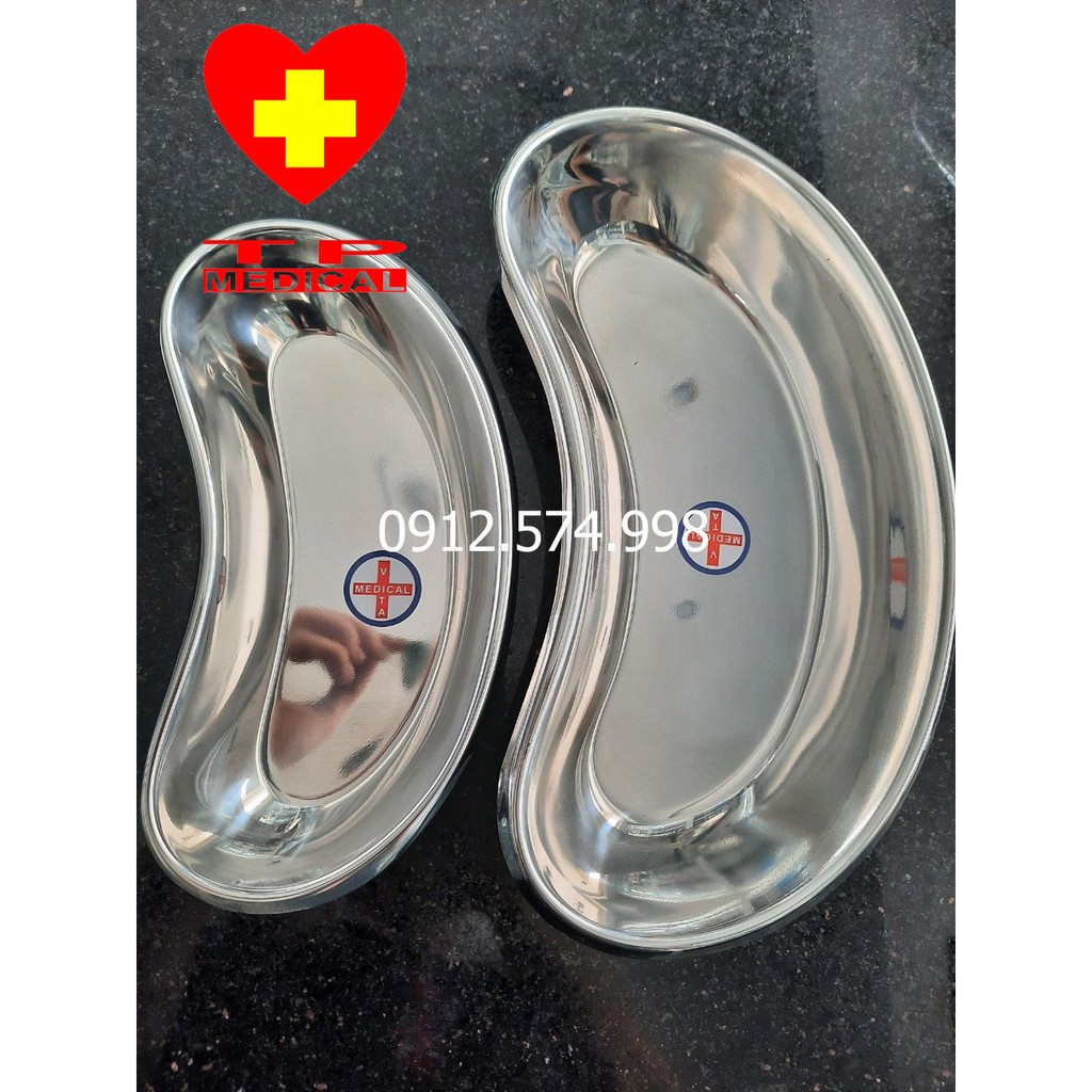 Khay inox hạt đậu dùng trong y tế, spa