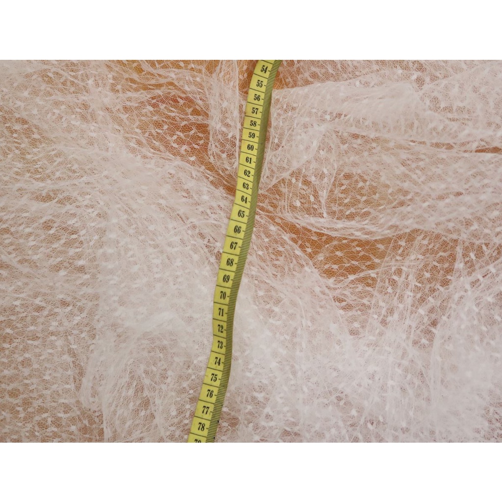 Vải lưới chấm kẻ chéo,trang điểm khổ 150cm
