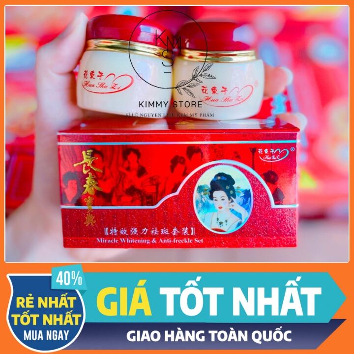 Lẻ hộp kem trắng da sâm cô tiên đỏ cặp
