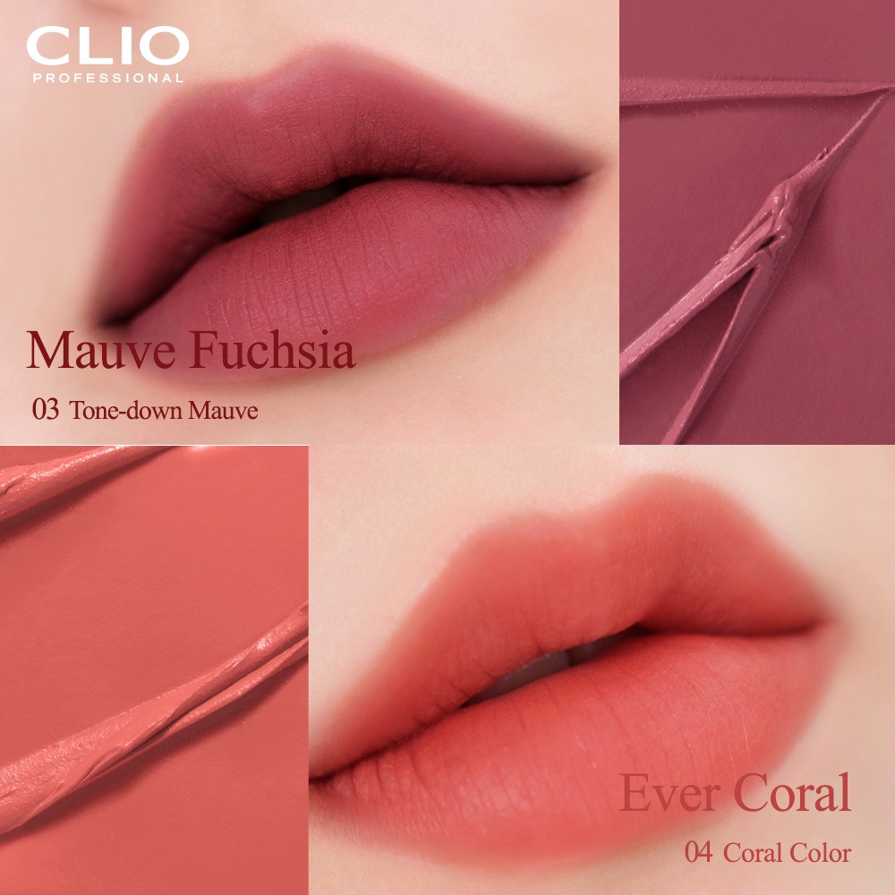 [Săn Deal]Son Thỏi Hiệu Ứng Mờ Clio Chiffon Mood Lip 3.2g