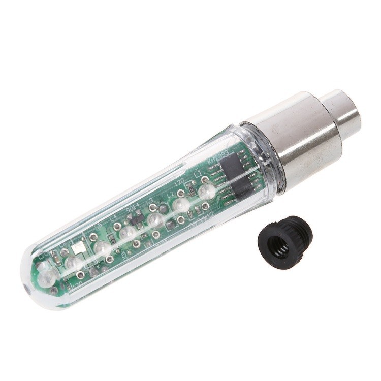 [HCM]Bộ 2 đèn led chạy chữ gắn van xe độc đáo