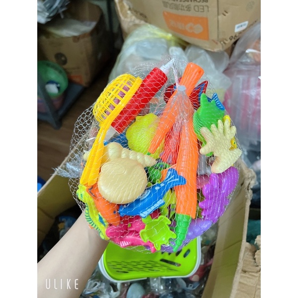 Bộ Đồ Chơi Câu Cá Kèm Bể Phao Cho Bé