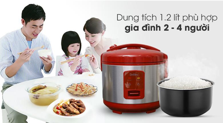 Nồi cơm điện Delites NCG1201