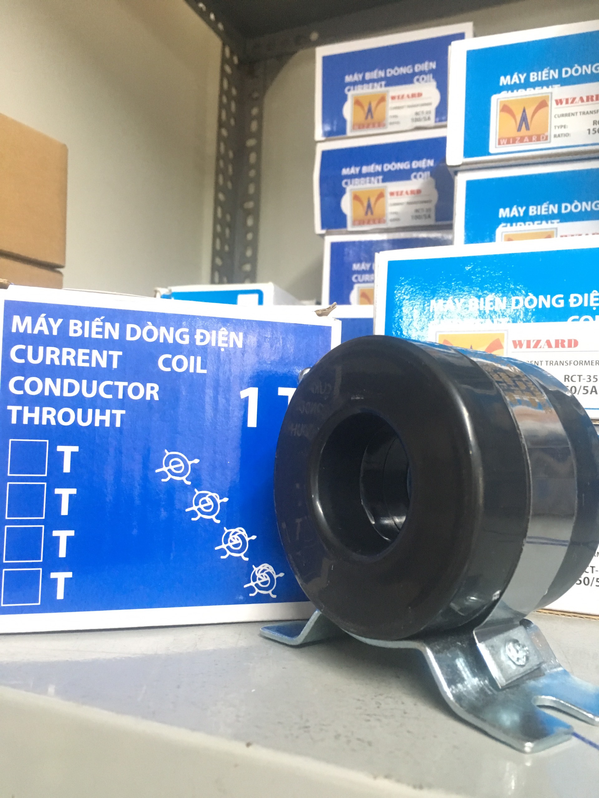 Biến dòng đo lường đế sắt RCT 50/5A ~ 300/5A