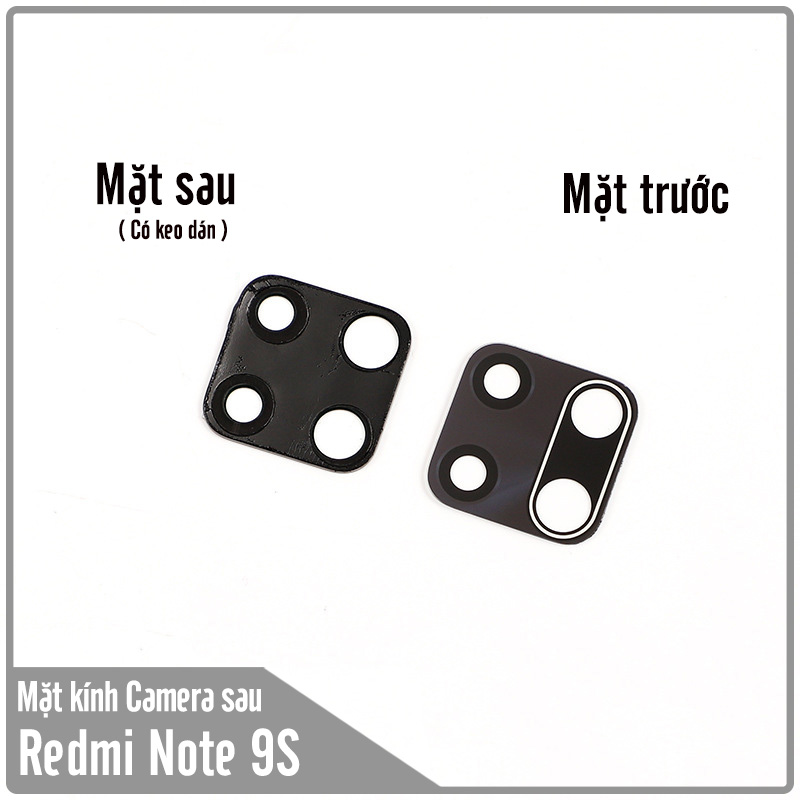 Mặt kính thay thế camera sau cho Xiaomi Redmi Note 9S - Redmi Note 9 Pro