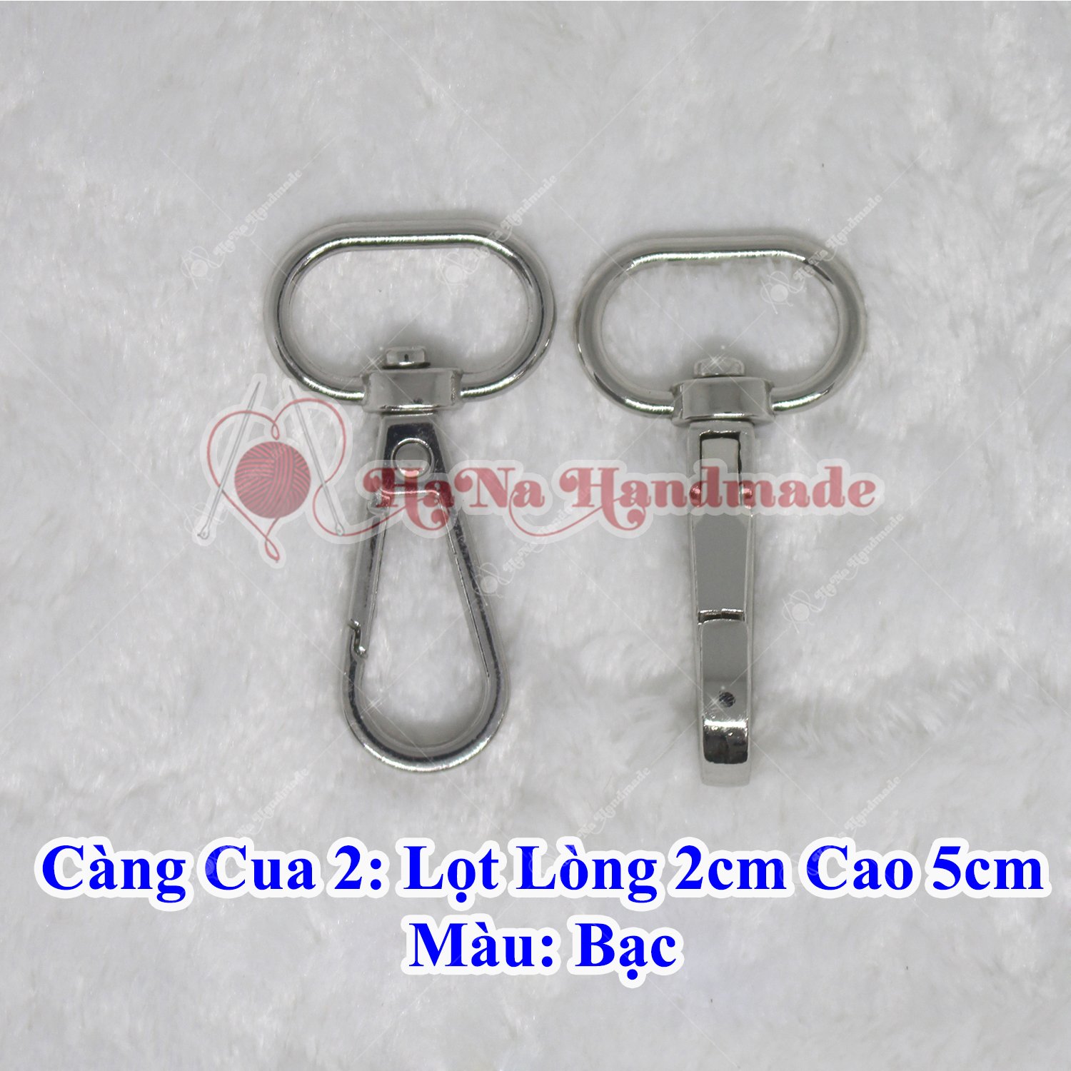càng cua 12k gắn túi xách