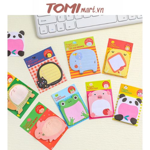 Giấy Note Mini Hình Thú Dễ Thương TOMI 062