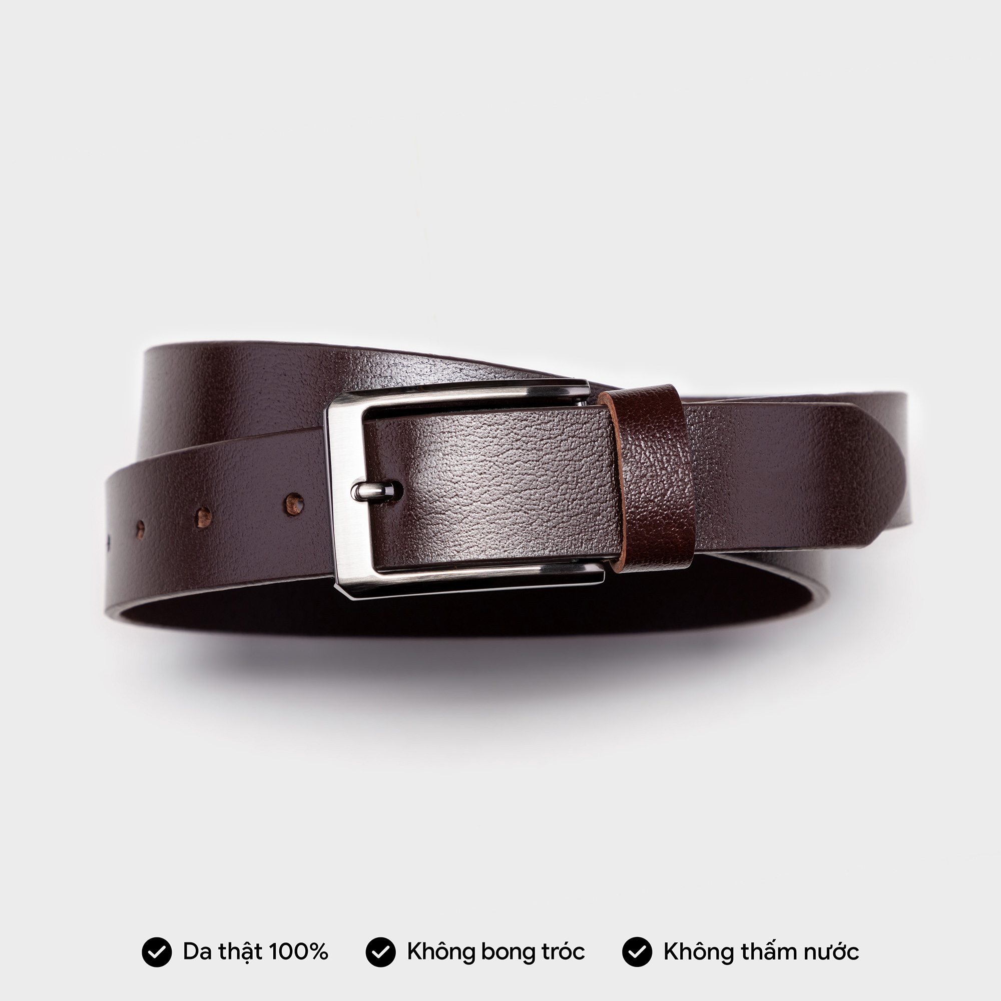 Thắt lưng nam thời trang da bò thật TRITA RTL038