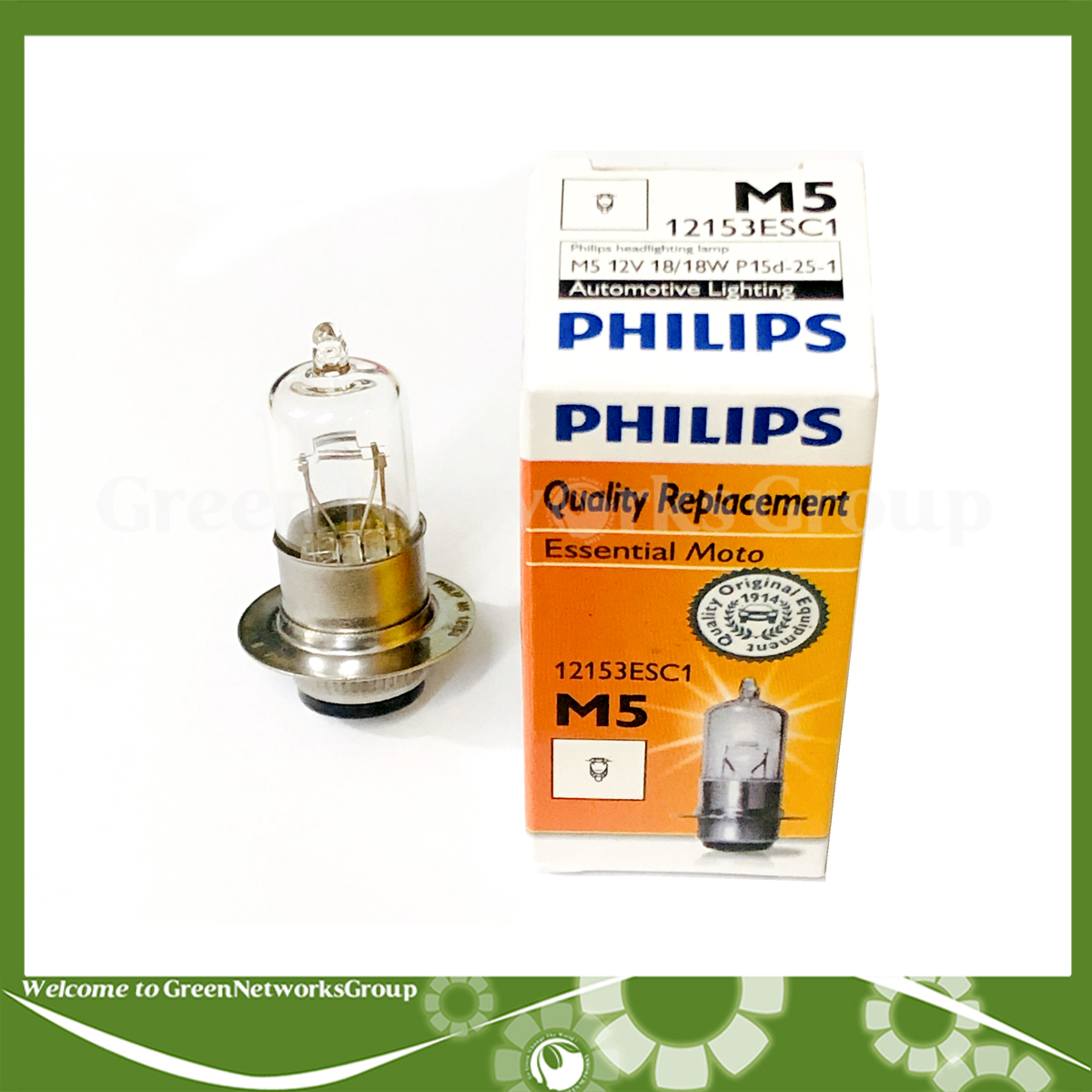 [HCM]Bóng đèn chân M5 Halogen PHILIP Greennetworks