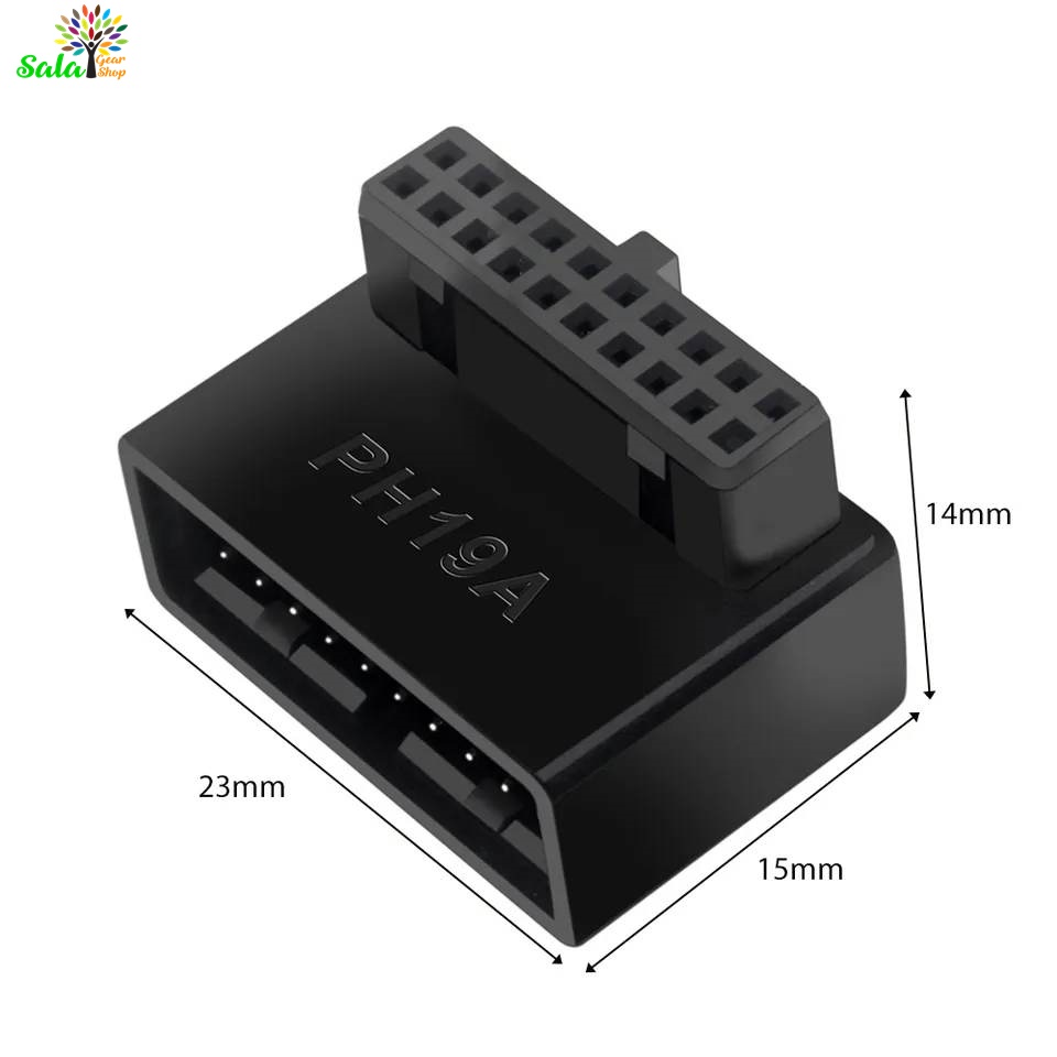 Đảo chân Cắm 90 độ cho cổng USB 3.0 trên Mainboard
