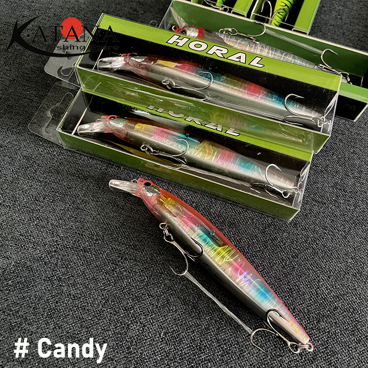 Mồi Lure Minnow HORAI GLITTER 120
