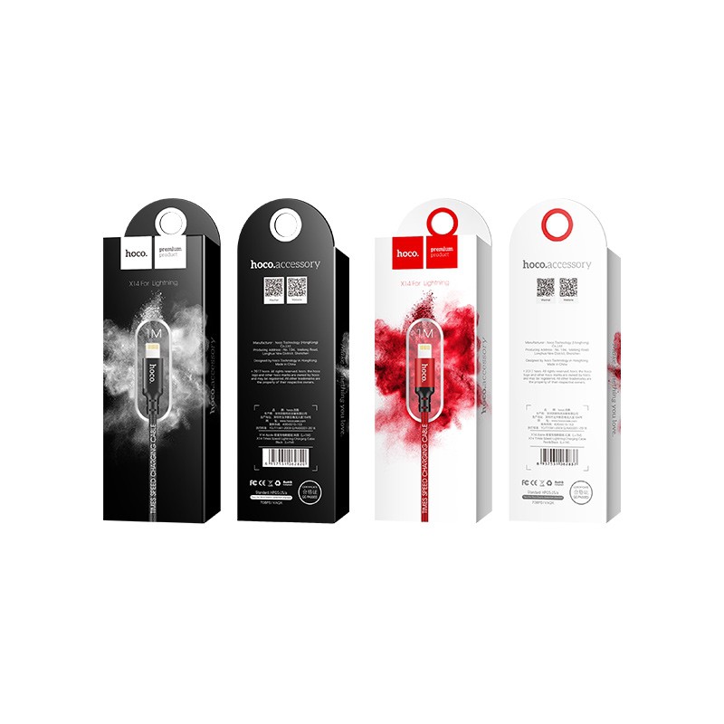 Dây sạc iphone - cáp sạc iphone hoco x14 cho điện thoại ipad sạc dự phòng tai nghe bluetooth airpods iphone