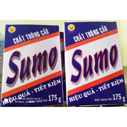Combo 2 hộp bột thông cầu - thông cống SUMO 175g