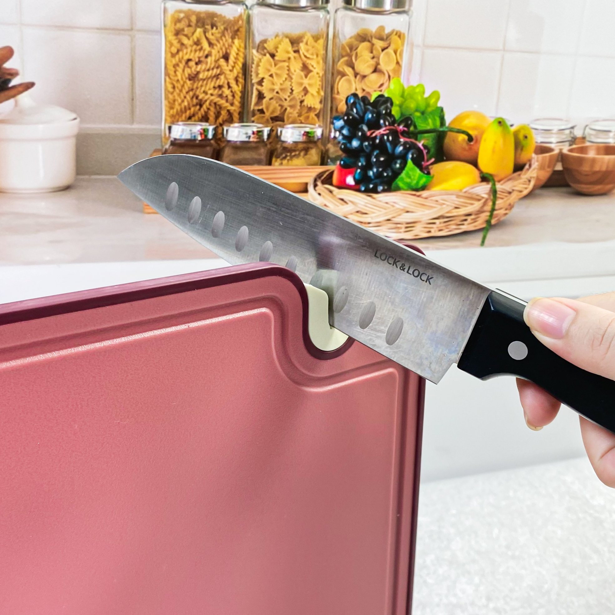 Thớt kèm mài dao Lock&Lock CSC401