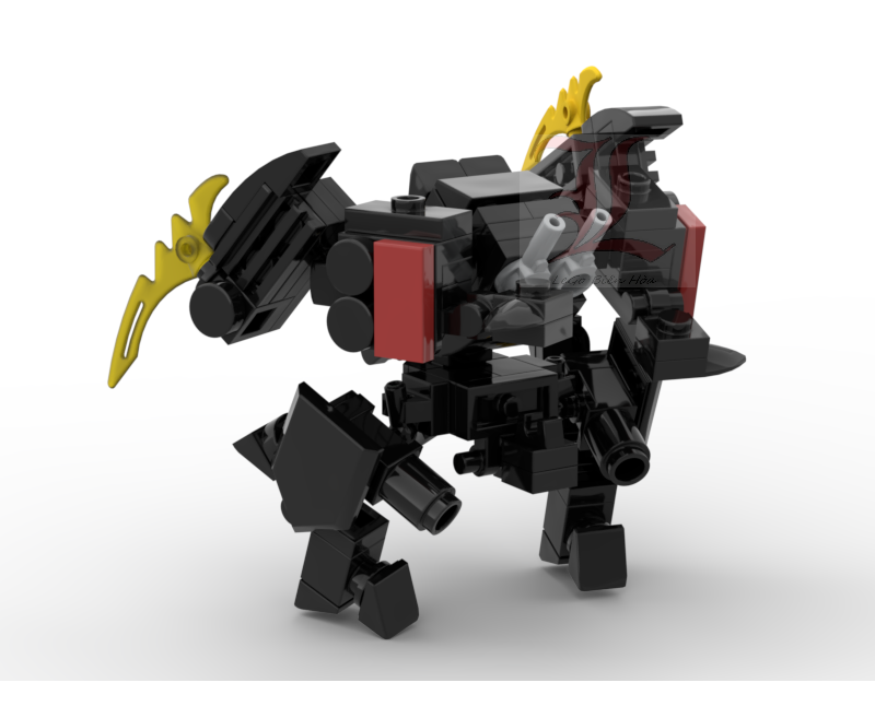 Đồ chơi lắp ráp Non Lego Moc Mech Mobile Armo III