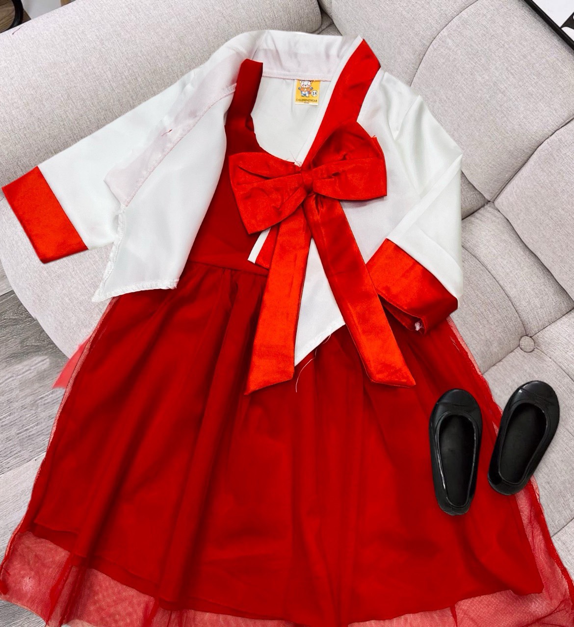 [8-22kg]  Đầm Hanbok  dành cho bé gái  (TT145)