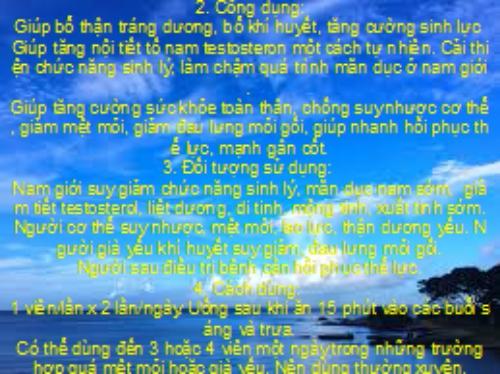 Sâm Nhung Cường Lực Tuệ Linh
