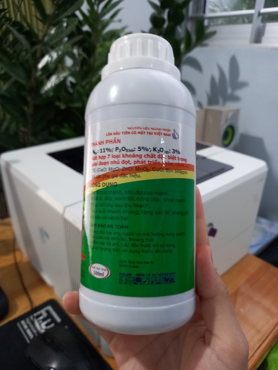 HH83 Phân bón NPK Hà Lan 1 siêu nhú đọt 500ml