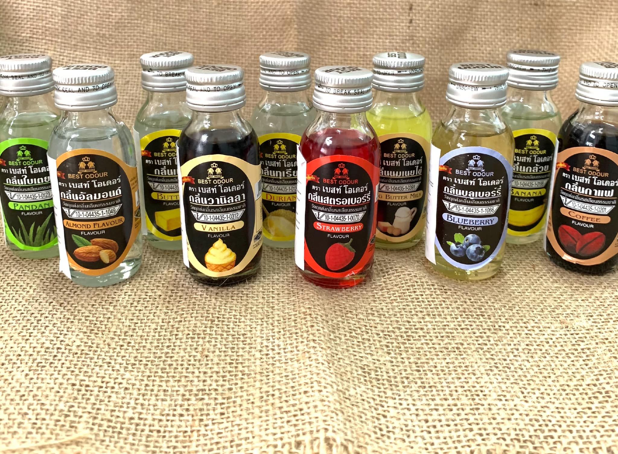 Combo 2 chai hương ( cam / vani) best odour thái lan 30ml