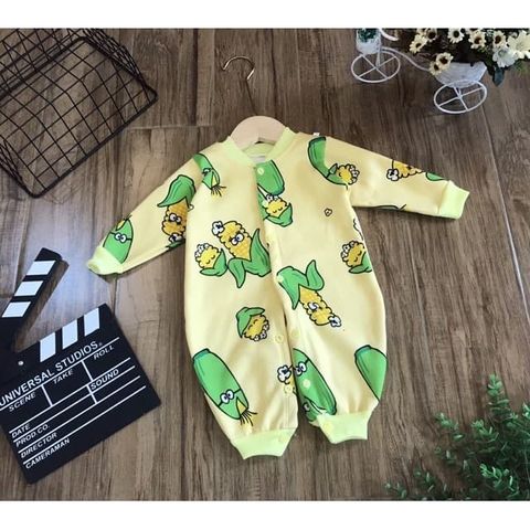 BODY NỈ LÔNG CÚC GIỮA CHO BÉ 4-11KG