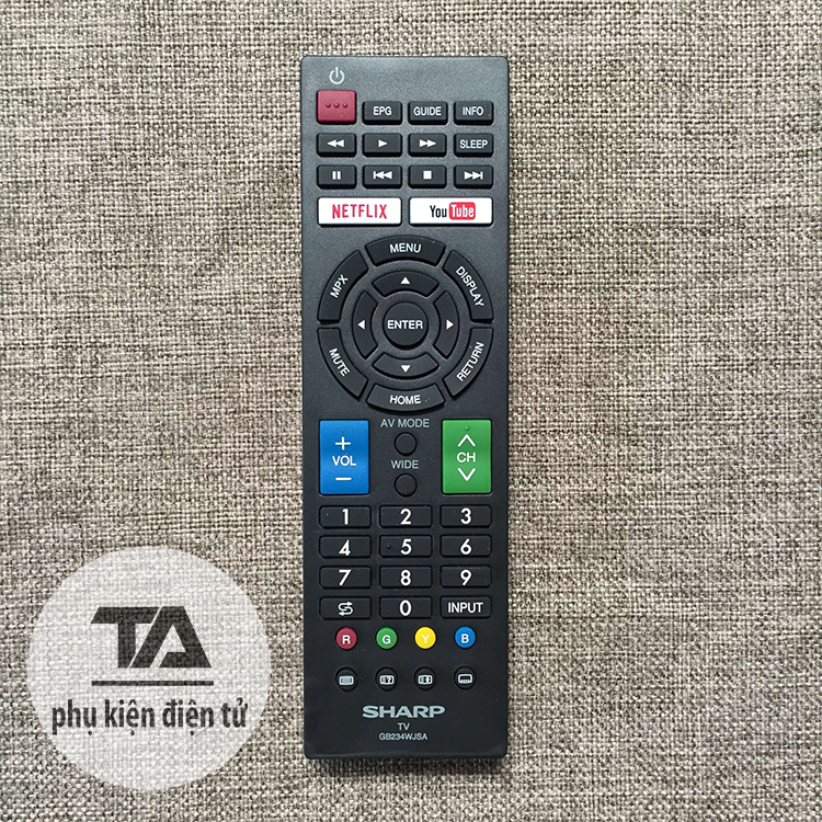 [FREESHIP 50K] ✔ REMOTE ĐIỀU KHIỂN TIVI SHARP SMART - CHÍNH HÃNG