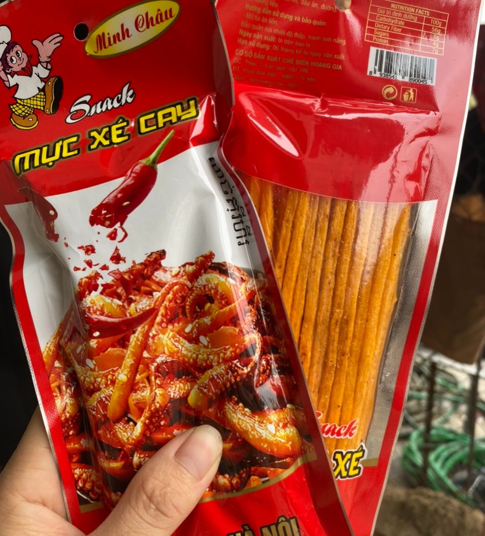 [ COMBO 30 GÓI ] Snack Mực Xé Cay