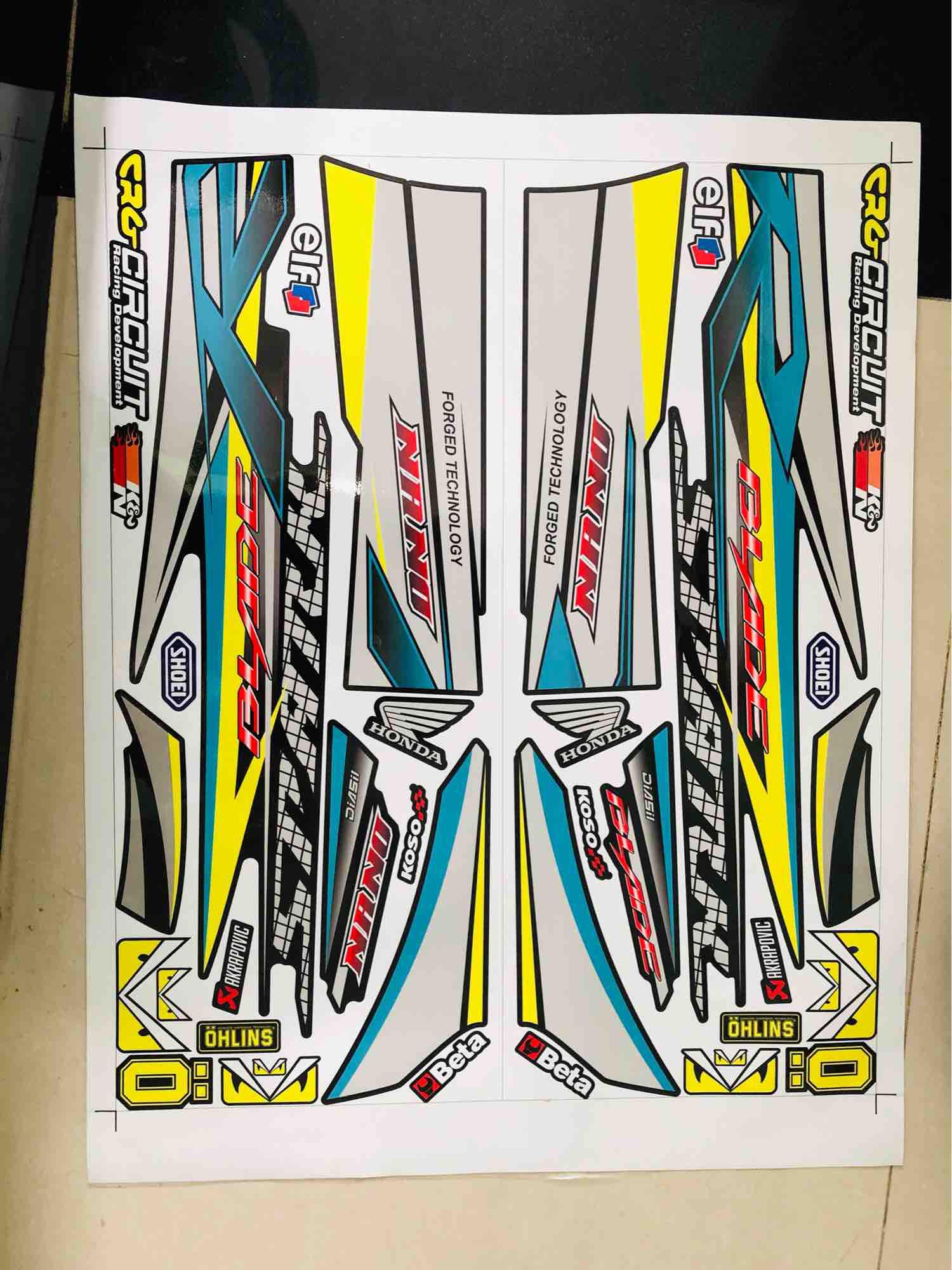 Tem rời Wave blade 110 spark nano