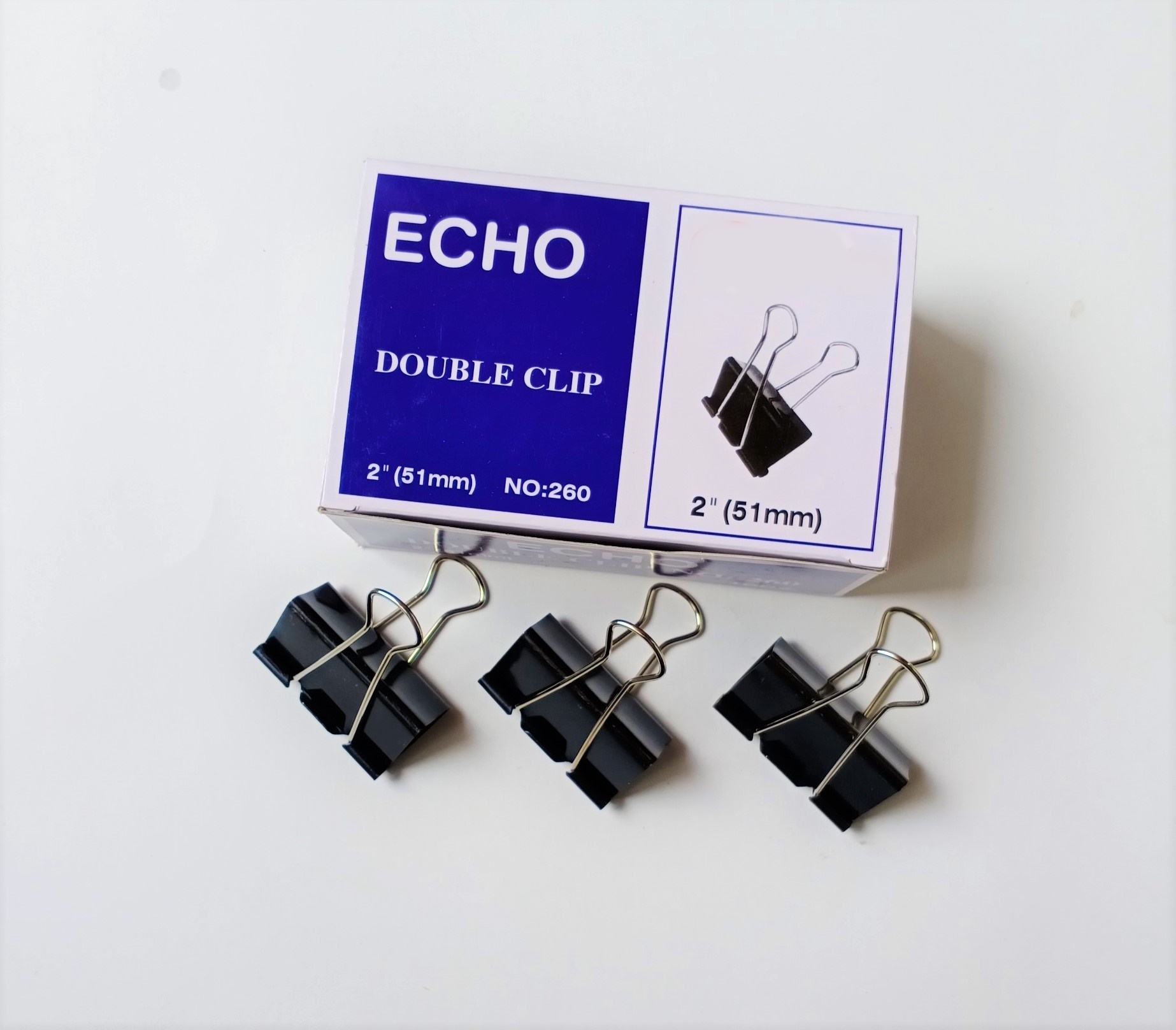 Kẹp bướm đen 41mm - 51mm ECHO