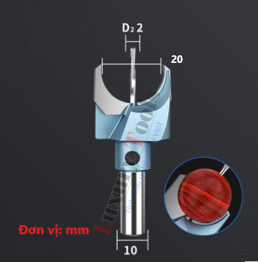 Mũi khoan gỗ hạt vòng,khoét hạt vòng,tiện hạt vòng - tạo hạt vòng Tideway