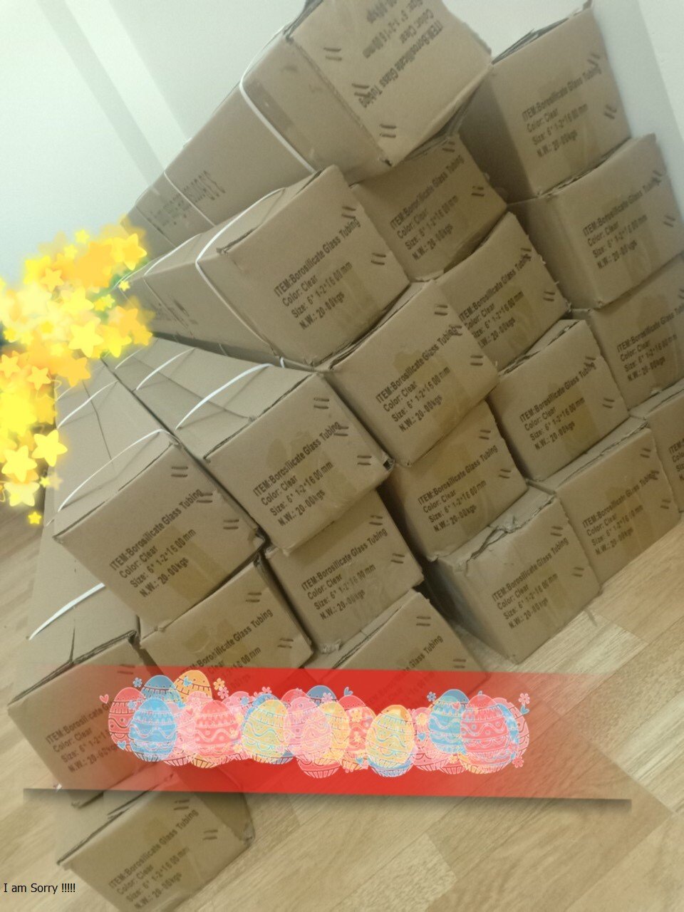 20 ống thủy tinh