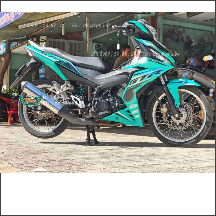 Tem rời Winner GTR Xanh Lục bảo (X)